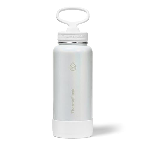 Insulated Water Bottle with Straw Lid