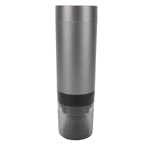 Portable Coffee Machine Coffee Machines Maker with Spoon 200ml Fast Heating Temp Digital Display Fine Mesh Filter Cold Hot Extraction for Camping Office Portable