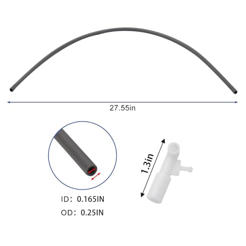 4235 Feed Tube Assembly for Humidifier 700 700A 700M 760 760A 768 Compression Sleeve and Nut