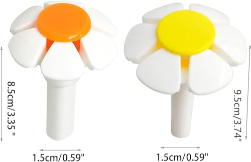 4 Pcs Pet Water Fountain Nozzle Replacement Yellow Flower for Head Cat Fountains for Cat Fountain Automatic Drinking Water Dispenser pet Water Fountain Attachment for Cats