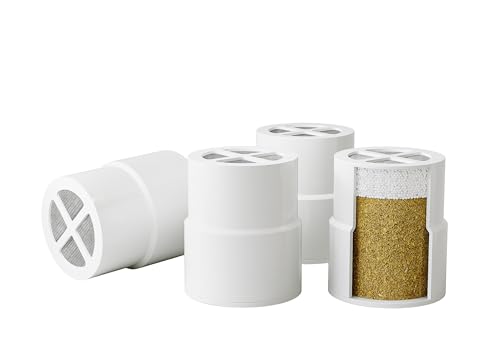 Replacement Cartridges Compatible with Jolie Shower Head Filter (4 Count)