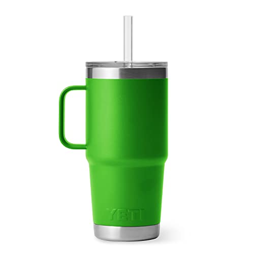 Rambler 25 oz Tumbler with Handle and Straw Lid