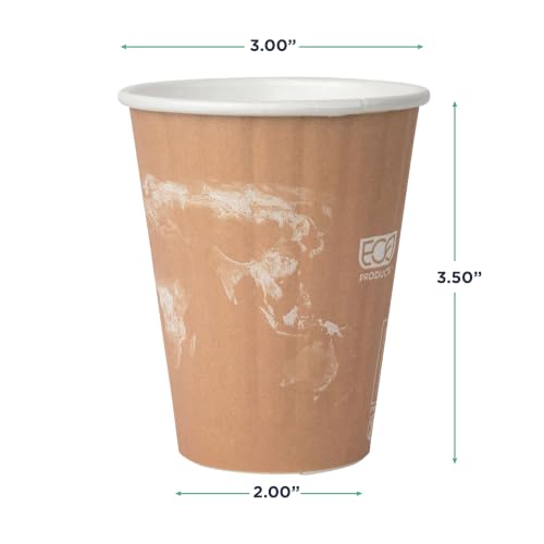 World Art Disposable Insulated Coffee Cups (40 Count)