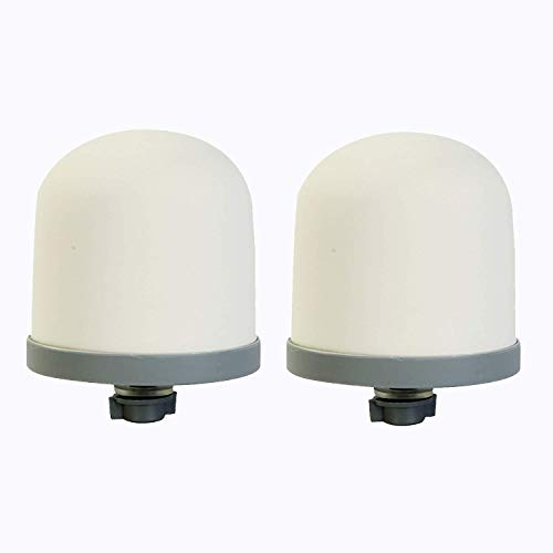 4PCS Ceramic Dome Water Filter with Coconut Shell Activated Carbon Inside (4 Count)