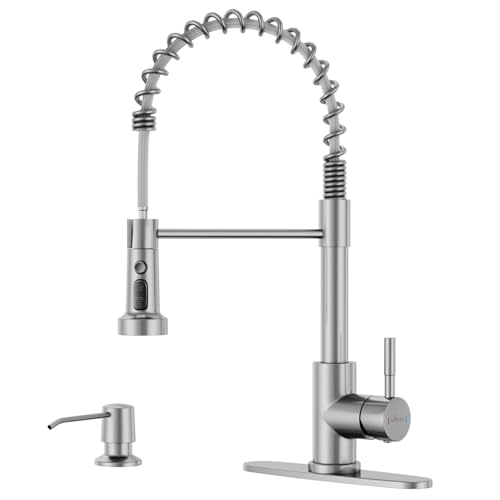 3 Mode Kitchen Faucet with Soap Dispenser