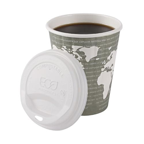 Eco Products Compostable Coffee Cup Lids