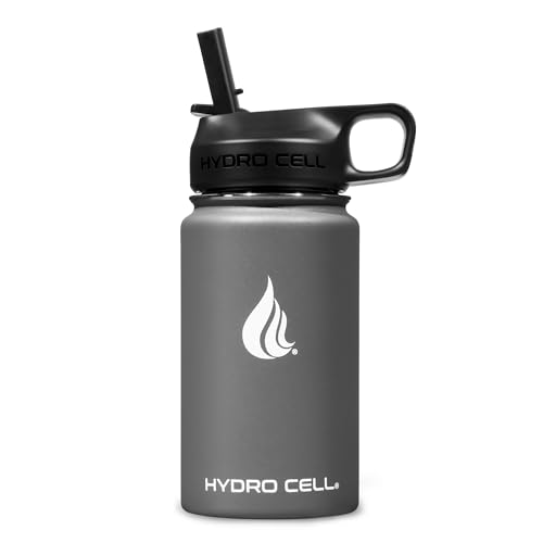 Stainless Steel Insulated Water Bottle with Straw