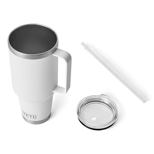 Rambler 42 oz Tumbler with Handle and Straw Lid