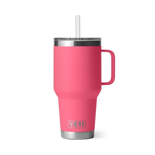 Rambler 35 oz Tumbler with Handle and Straw Lid