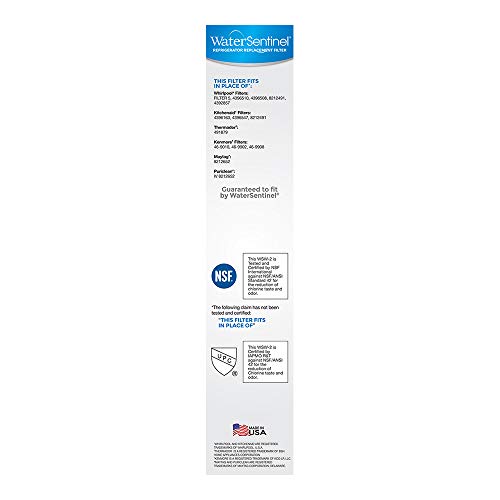 WSW 2 Refrigerator Replacement Filter Fits Whirlpool Filter 5 (2 Count)