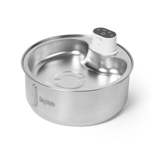 8 Liter Stainless Steel Dog Water Fountain