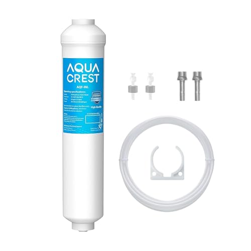 INL 5 Years Inline Water Filter for Ice Maker and Refrigerator