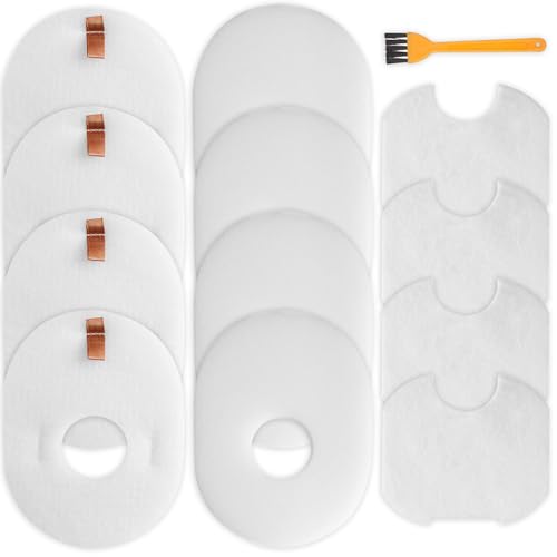 4 Foam + Felt + Post Filters Replacement for Shark Rocket HV301 (4 Ounce)