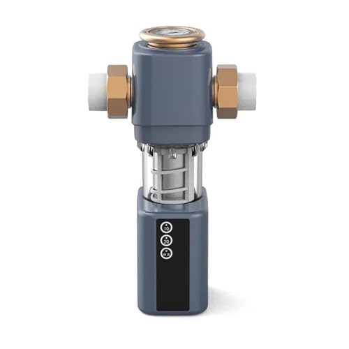 Automatic Flushing Backwash Prefilter Spin Down Sediment Water Filter Central Whole House Purifier System