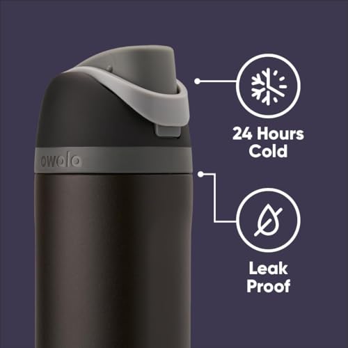 Marvel FreeSip Stainless Steel Water Bottle 24 oz Black Panther