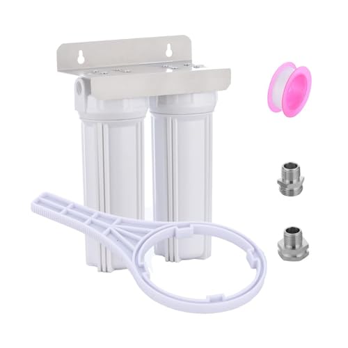 External RV Dual Water Filter System for Reducing Sediment