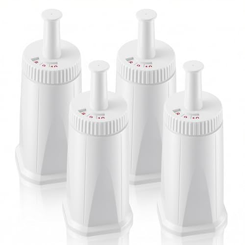 Water Filter Fit for Breville Espresso Barista Touch BES880 BES980 (4 Count)