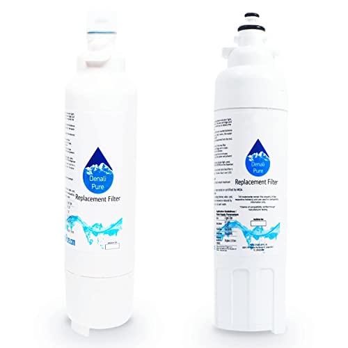2 Pack Replacement for LG LSXS26366S Refrigerator Water Filter (50 Ounce)