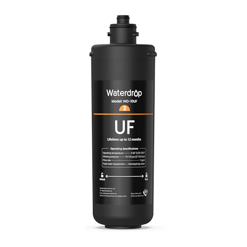WD 10UF Water Filter Replacement for Waterdrop TSA