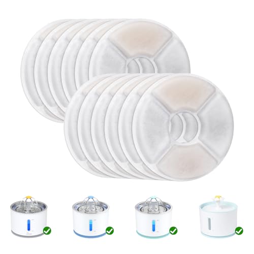 Cat Water Fountain Filter Replacement 12 Pack