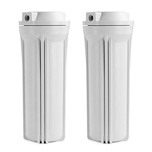 HW12X2 White Water Filter Housings for RCC Series Reverse Osmosis Systems (2 Count)