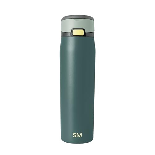 Water Bottle with Straw & Handle