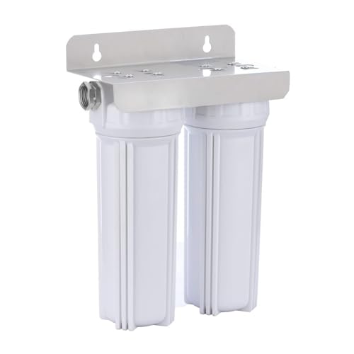 External RV Dual Water Filter System for Reducing Sediment
