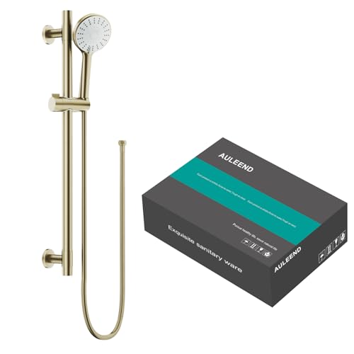 Shower Slide Bar Handheld Shower Head with Hose