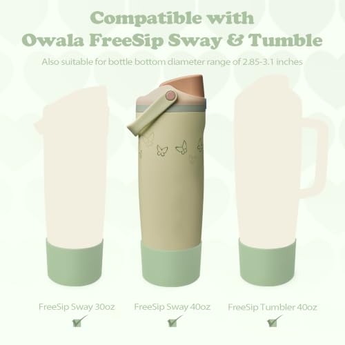 Silicone Boot for Owala 30oz & 40oz FreeSip Sway Bottles & Tumblers
