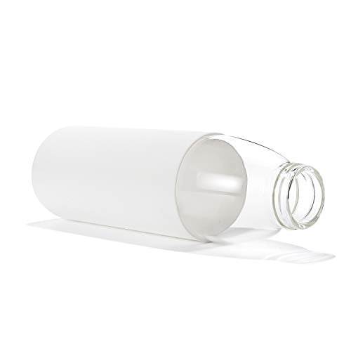 25 Oz Borosilicate Glass Water Bottles with Bamboo Lid