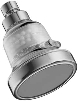 Shower Filter for Hard Water – Filtered Shower Head Water Softener – 3 Rainfall & Massage Settings – Increase Pressure While Saving Water – Shower Water Filter by Barclay’s Buys