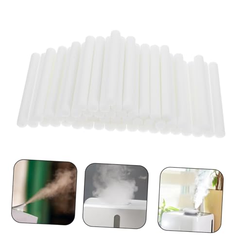 50pcs Essential Oil Diffuser Accessories Humidifier Replacement Net Bedside Filter White Sticks