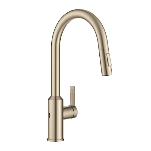 Champagne Bronze Touchless Pull Down Faucet KSF