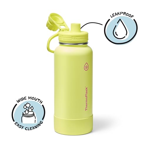 Insulated Water Bottle with Spout Lid