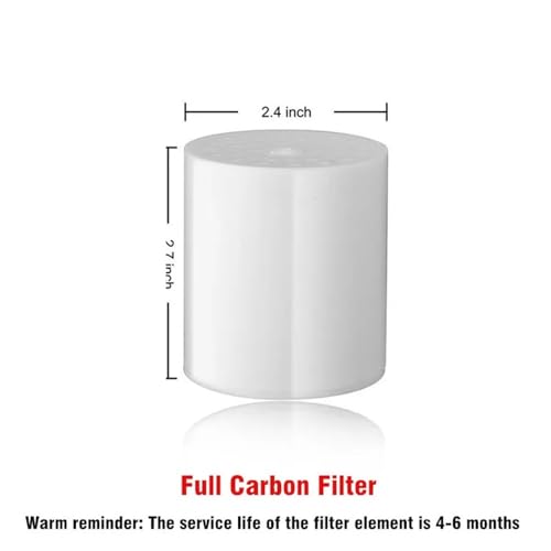 20 Stage Shower Hard Water Purification Filter Showerhead Activated Carbon Water Purifier Chlorine Removal Reduce Dry Itchy Skin