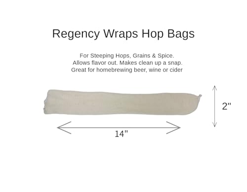 Cotton Brewing Bags for Hops & Grain (10 Count)