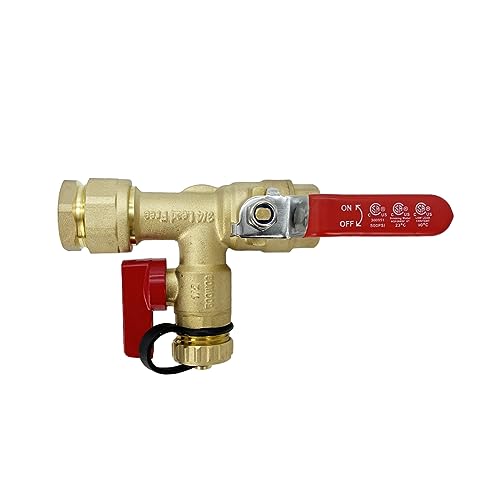 3 4 Inch IPS Isolator Tankless Water Heater Service Valve Kit (4 Count)