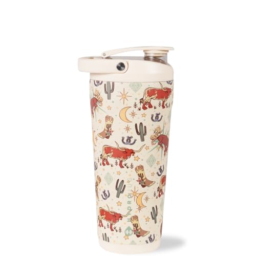 Insulated Protein Shaker Bottle 24 oz