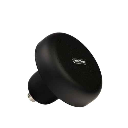 Rain Shower Head in Black