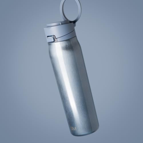 Water Bottle with Straw & Handle