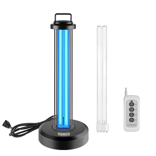 38W UV Light Sanitizer with 1 Spare Bulb