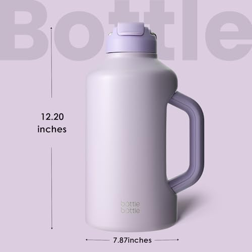 Insulated Water Bottle 64 oz Dual