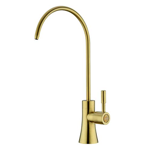Brushed Gold Water Filter Faucet