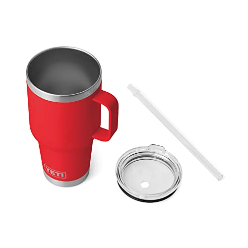 Rambler 35 oz Tumbler with Handle and Straw Lid