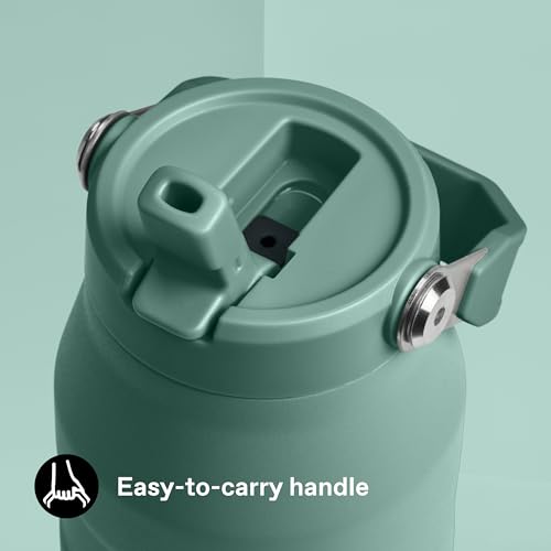 1913 Flip Straw Sports Water Bottle 1.06L
