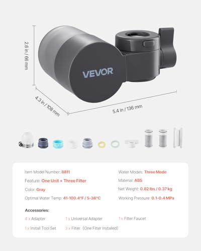 Faucet Mount Water Filter