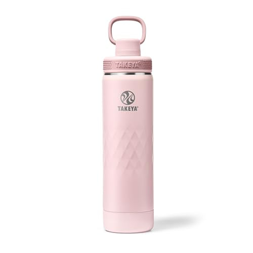 Sport Triple Insulated Water Bottle with Spout Lid and Ice Blocker