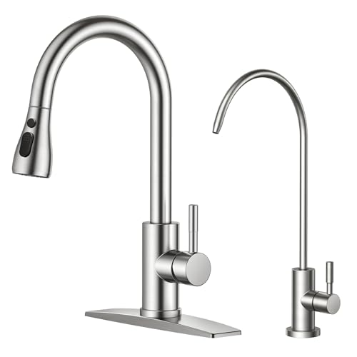 Pull Down Kitchen Faucet and Water Filter Faucet