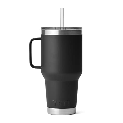 Rambler 35 oz Tumbler with Handle and Straw Lid