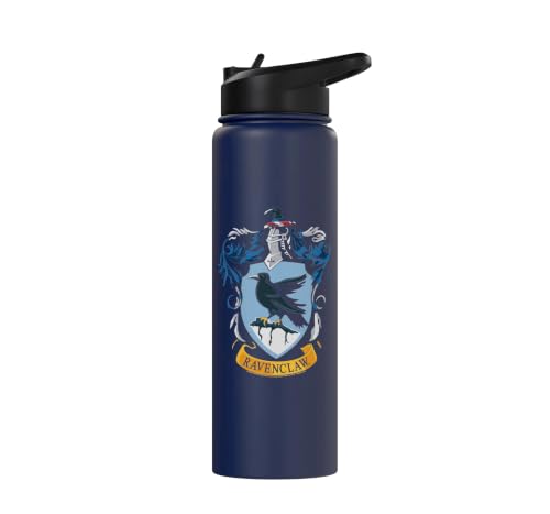 Ravenclaw House Crest Stainless Steel Insulated Water Bottle